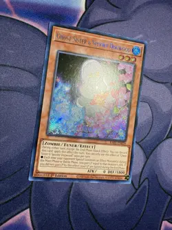 Yu-Gi-Oh! Ghost Sister & Spooky Dogwood (Alt Art) RA03-EN020 Secret Rare 1st NM - Image 2