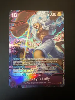 Monkey.D. Luffy English Version 2nd Anniversary Set OP05-119 One Piece - NM - Image 1