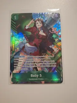 Baby 5 - One Piece CCG OP05-035 Alt Art The Best PRB01 English - Image 1