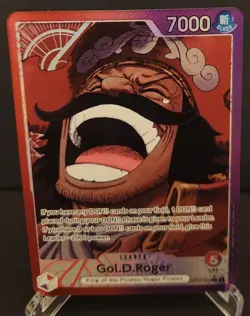 Near Mint Gol.D. Roger OP13-003 Alt Art Leader One Piece Tcg Optcg - Image 1