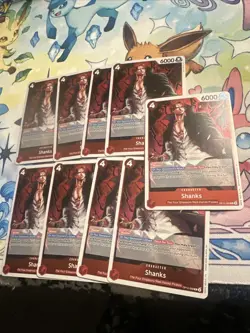 🔥9x🔥One Piece OP12-008 R Shanks - English - Foil - 🔥2x🔥Playset - NM/M - Image 2