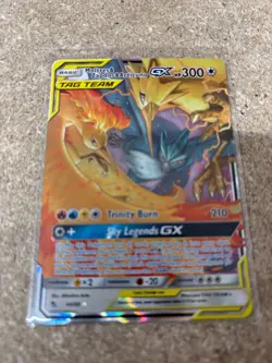 Pokemon Cards - Moltres & Zapdos & Articuno GX 44/68 - eBay Live - Image 1