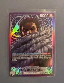 Charlotte Katakuri Alt Art Leader OP11-062 A Fist of Divine Speed One Piece TCG - Image 1