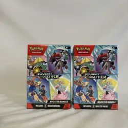 2 Pokemon TCG Scarlet & Violet Journey Together Booster Bundle - Factory Sealed - Image 1