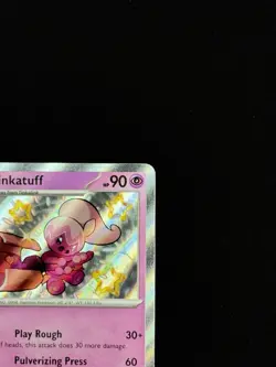 Tinkatuff 166/091 SV: Paldean Fates Shiny Rare Holo NM Pokemon Card - Image 3