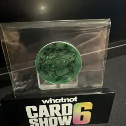 Vintage 1999 Vileplume Green Holo Foil Nintendo Pokemon Jungle WOTC Coin - Image 1