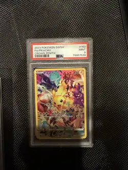 Pokemon Pikachu TCG Crown Zenith Full Art Secret Rare Card 160/159 PSA 9 - Image 1
