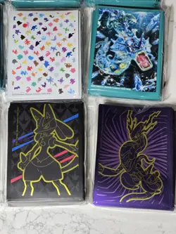 Lot of 9 Random Packs of 65 Card Sleeves for Pokemon Pokemon - New Sealed - Image 2
