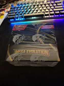 Factory Sealed Pokemon Mega Evolution Booster Box Brand New With Promo Card! - Image 1