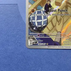 🔥 Timburr #183/167 Illustration Rare | Twilight Masquerade - 2024 Pokemon Card - Image 3