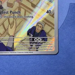 🔥 Timburr #183/167 Illustration Rare | Twilight Masquerade - 2024 Pokemon Card - Image 4