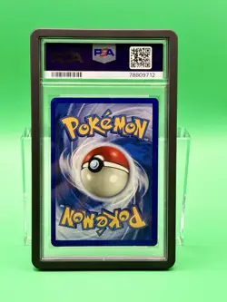 Pokemon Gyarados TCG Holo Rare Card 6/102 Base Set, Unlimited, PSA 7 NM - Image 2