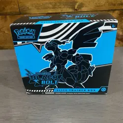 Pokemon Elite Trainer Box Black Bolt Scarlet and Violet Cards Sealed New in Box - Image 1
