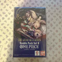 One Piece TCG: Double Pack Set 9 OP-14 The Azure Sea's Seven-IN HAND - Image 1