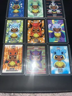 Pokemon Eevee Let's Go Database Set Retro Cracked Ice - Image 2