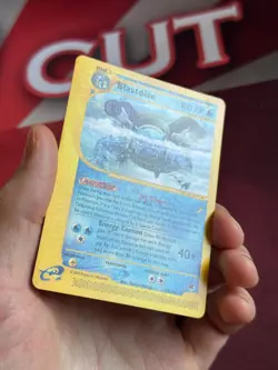 BLASTOISE 37/165 Expedition Base Set E-SERIES NON-HOLO rare Pokemon TCG card NM+ - Image 2