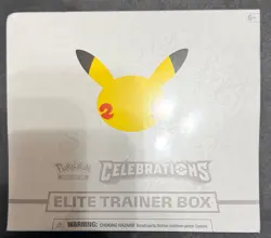 Pokemon TCG Celebrations Elite Trainer Box - Plastic imperfections - Image 1
