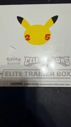 Pokemon TCG Celebrations Elite Trainer Box - Plastic imperfections - Image 2