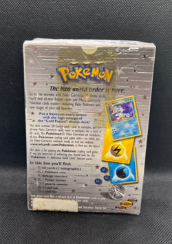 2002 POKEMON TCG FACTORY SEALED BOX WOTC COLD FUSION NEO GENESIS THEME DECK - Image 2