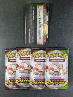 2020 Pokemon SWORD & SHIELD VIVID VOLTAGE Error See Through Sealed Pack Lots - Image 2