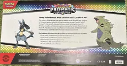 Pokemon TCG Prismatic Evolutions Lucario Ex & Tyranitar Ex Premium Collection - Image 2