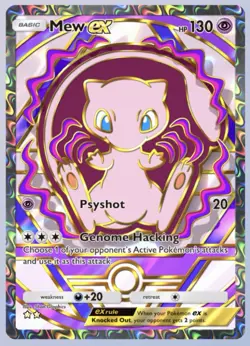 Mew EX Full Art Deluxe Pack ex Pokemon TCG Pocket 2 Star ⭐⭐ (English) - Image 1