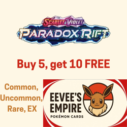 Pokemon individual cards- Paradox Rift /182 - Full base set - Pick your own -NM - Image 1