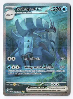 Golisopod ex 246/182 - Pokemon Paradox Rift Special Illustration Rare SIR NM - Image 1