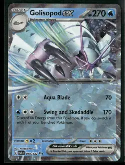 Golisopod ex #50/182 Paradox Rift 2023 Double Rare NM/LP Pokemon TCG - Image 1