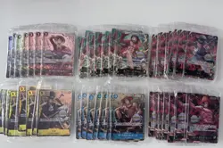 One Piece TCG Asia Exclusive TS-01 Mini Tin Promo Lot -42 Sealed Cards (7 Sets) - Image 1