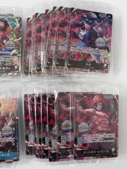 One Piece TCG Asia Exclusive TS-01 Mini Tin Promo Lot -42 Sealed Cards (7 Sets) - Image 5