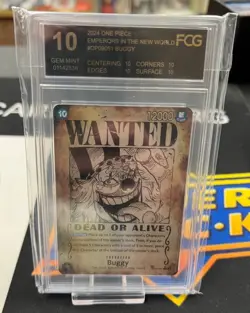 FCG 10 2024 One Piece Emperors in the New World #OP09-051 Buggy Alt ART - Image 1