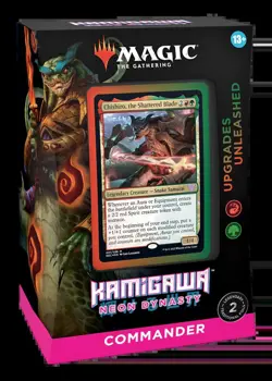 Kamigawa: Neon Dynasty Commander Deck - Upgrades Unleashed MTG Brand New Sealed 195166105352 - Image 1