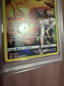 2022 Pokemon SWSH Lost Origin #TG03 FA Charizard PSA 9 MINT - Image 5
