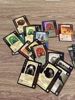 Lego Bionicle TCG Quest for the Masks - Lot of 35 Unsorted Cards, Some Holos - Image 2