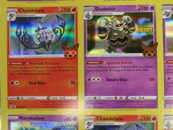 2023 Pokemon Halloween Trick or Trade BOOster English Foil Uncut Sheet (o) - Image 2