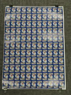 2023 Pokemon Halloween Trick or Trade BOOster English Foil Uncut Sheet (o) - Image 5