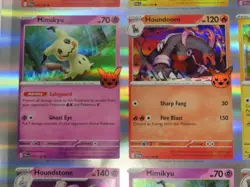 2023 Pokemon Halloween Trick or Trade BOOster English Foil Uncut Sheet (c) - Image 2