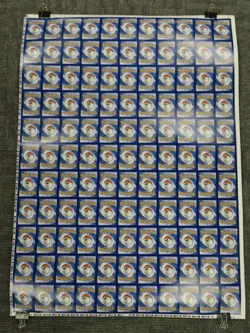 2023 Pokemon Halloween Trick or Trade BOOster English Foil Uncut Sheet (c) - Image 5