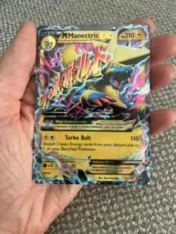 Pokemon M Manectric EX Mega Card 24/119 XY Phantom Forces - Image 4