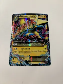 Mega Manectric EX 24/119 XY Phantom Forces Holo Rare Pokemon Card - Image 1