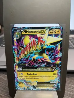 Mega Manectric EX Holo Ultra Rare XY Phantom Forces 24/119 LP Pokemon TCG - Image 1