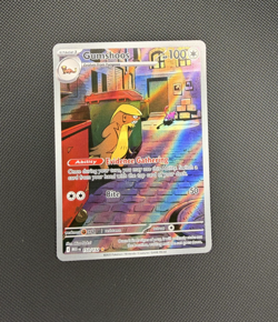 Pokemon TCG Mega Evolution Gumshoos 153/132 Illustration Rare Near Mint - Image 1