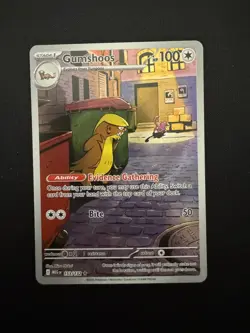 Pokemon TCG Mega Evolution - Gumshoos 153/132 Illustration Rare - Near Mint - Image 1
