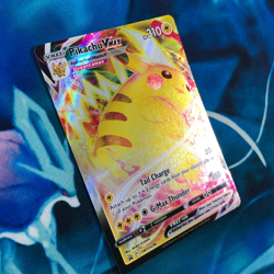 Pikachu VMAX - SWSH286 - Black Star Ultra Rare Promo Holo - Pokemon Card - NM - Image 3