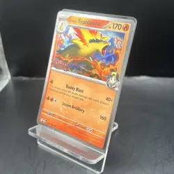 Ethan's Typhlosion Stamped Promo 034/182 Destined Rivals Cosmo Holo LP Stamped - Image 3