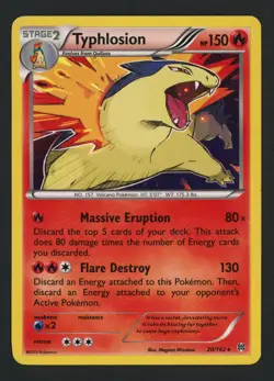 Typhlosion 20/162 Cosmos Holo Blister Exclusives Promo Pokemon TCG - Image 1
