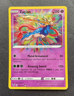 Pokemon TCG Vivid Voltage -Zacian- Amazing Rare #82 - Image 1