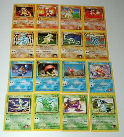 Vintage Lot of 16 Common Uncommon Non-Holo Pokemon Cards Assorted LP WOTC CCG - Image 5