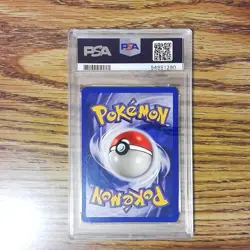 Original BASE SET Chansey 3/102 Reverse Holo Graded Pokemon Card - PSA 8 - Image 4